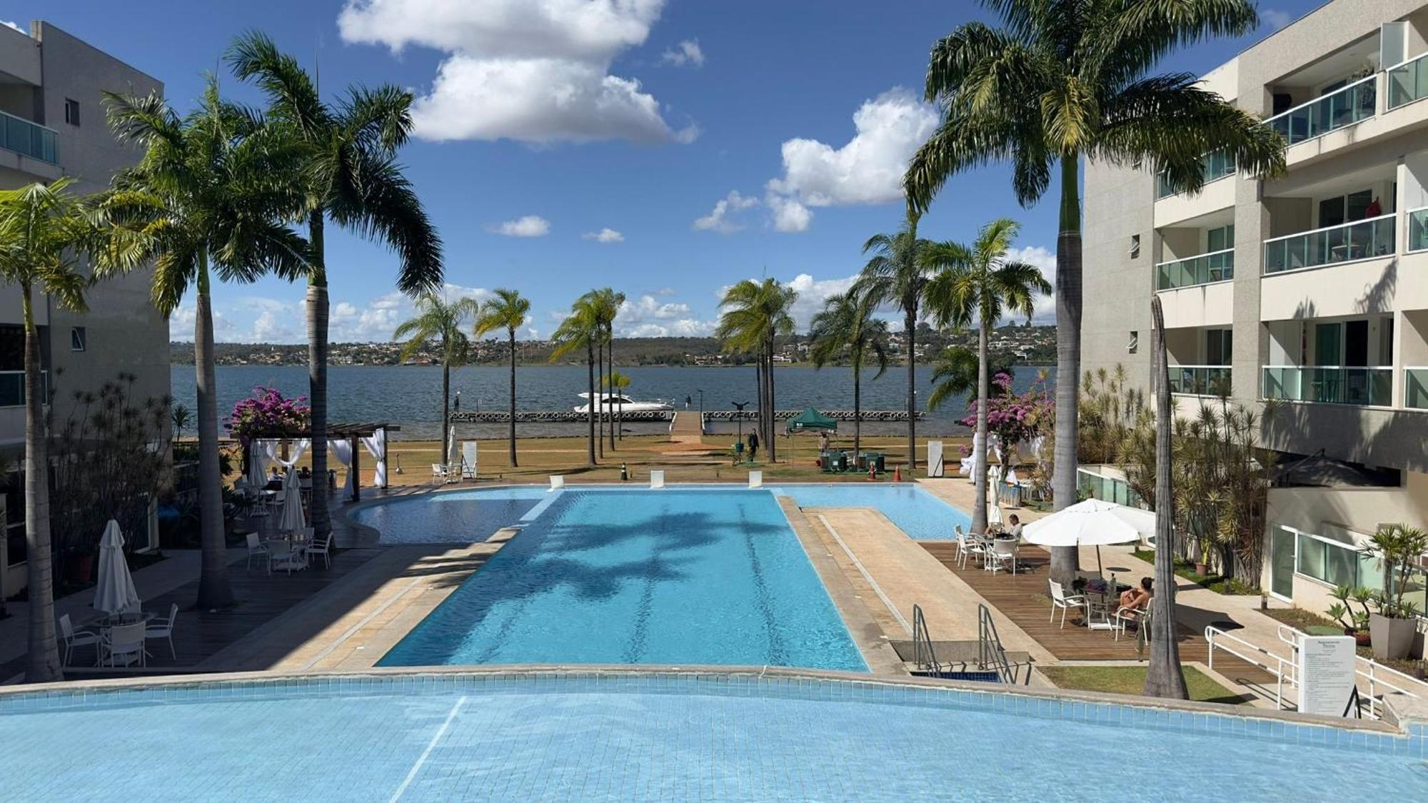 Incrivel Apartamento Brisas Lago Brasilia Bagian luar foto