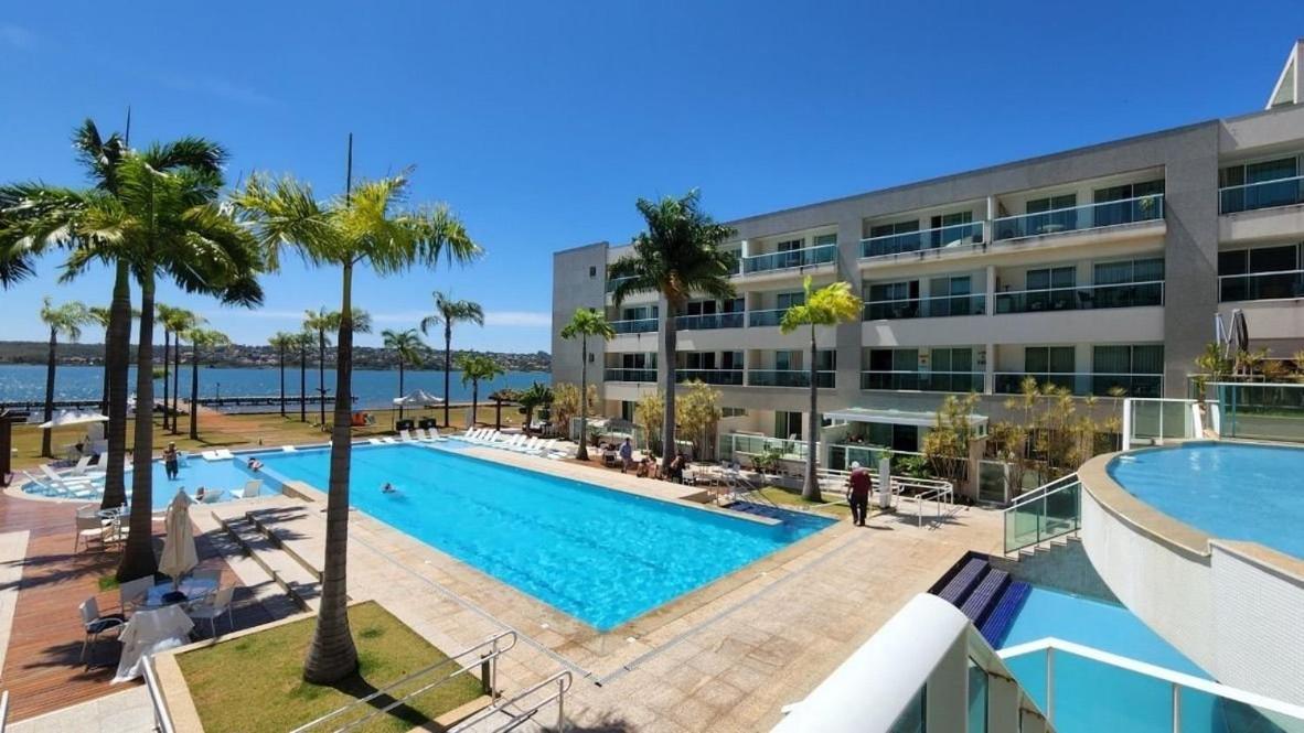 Incrivel Apartamento Brisas Lago Brasilia Bagian luar foto
